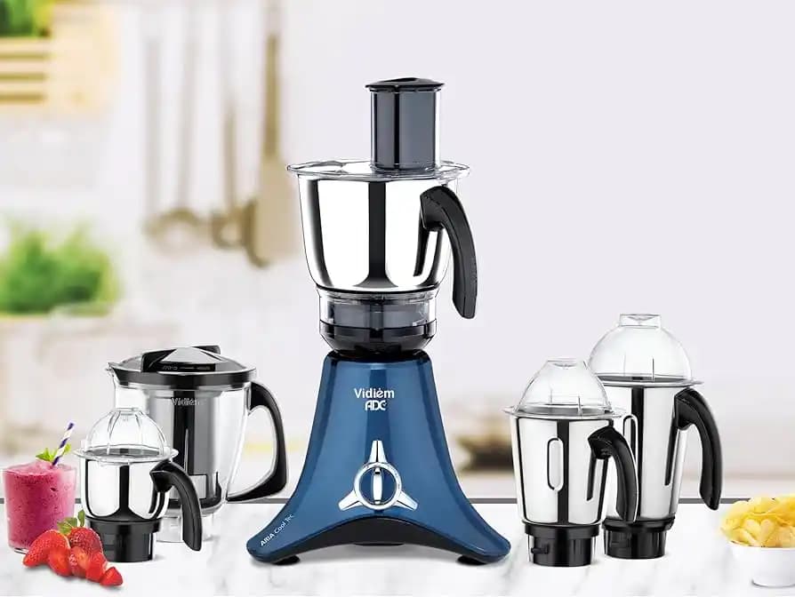 Vidiem Vstar Adc 750W Mixer Grinder Blu 750W Fg Aa (MG0204)
